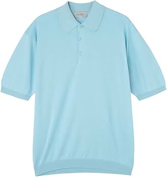 JOHN SMEDLEY シーアイランドコットンニットポロニットポロ ISIS JOHN SMEDLEY】「ISIS」30Gシーアイランドコットン ニットポロ